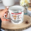 Personalized Gift To The World's Best Dog Mom Marble Mug LM32 893253