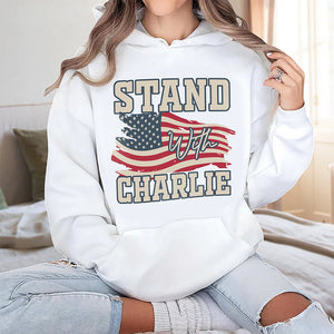Stand With Charlie Kirk Bright Shirt TH10 64431