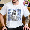 Personalized Vintage Photo Best Dad Mom Ever Bright Shirt HA75 921458