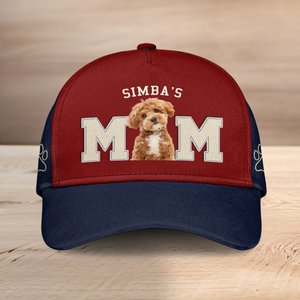 Custom Dog Photo Embroidered Effect Classic Cap Personalized Dog Mom Dog Dad Gifts CH07 899342