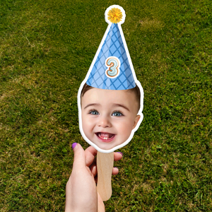 Custom Face Photo Fans Personalised Birthday Gift Party Decor HO82 893584