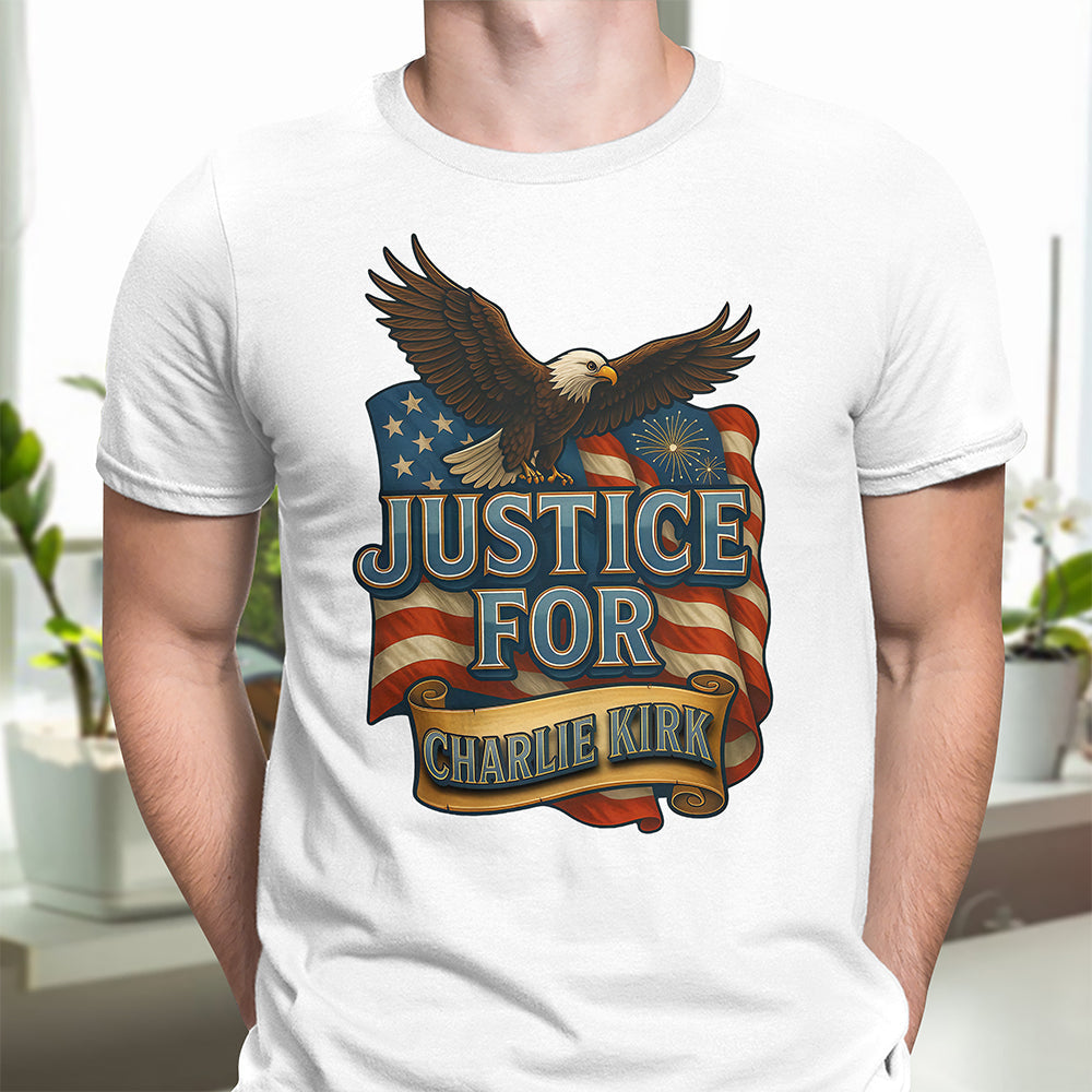 Justice For Charlie Kirk Bright Shirt TH10 64467
