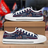 Custom Name Faith, Family & Freedom America Patriotic Canvas Shoes HA75 898928