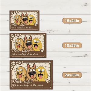 I'm Waiting At The Door Doormat For Dog Lover TH10 892721