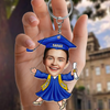 Custom Funny Face Class of 2025 Graduation Acrylic Keychain HA75 892006