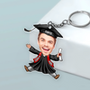 Custom Funny Face Class of 2025 Graduation Acrylic Keychain HA75 892006