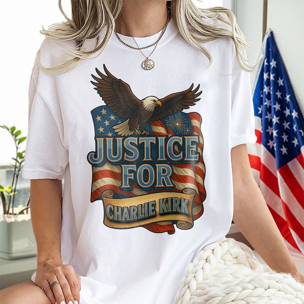 Justice For Charlie Kirk Bright Shirt TH10 64467