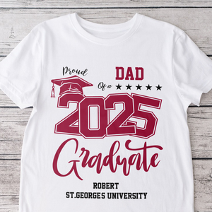 Personalized Proud Family Of A Graduate Graduation Shirt For Family Members HA75 891938