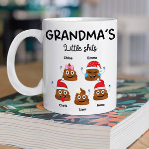Personalized Mommy’s Little Shits Mug – Funny Christmas Gift for Mom CH07 896324