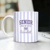Personalized Class Of 2027 Stripe Mug For Senior TH10 170899