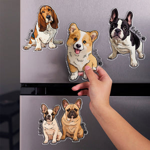 Custom Pet Photo Acrylic Magnet Gift For Pet Lovers HO82 900778