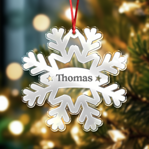 Custom Name Acrylic Ornament - Personalized Christmas Birthday Gifts For Mom, Dad, Kids CH07 899278