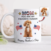 Custom You're My Favorite Flag America Mug for Dog Lovers LM32 899129