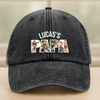 Upload Photo Kid Dad Washed Denim Baseball Cap HA75 892506