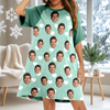 Custom Face Nightgown Valentine's Day Gift For Wife, Girlfriend CH07 910362