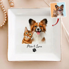 Custom Pet Photo Ring Dish Gift For Dog And Cat Lovers HO82 901098