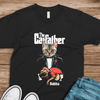 Custom Cat Face Photo The Catfather Shirt Personalized Gift For Dad HO82 893848