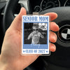 Custom Photo Senior Mom - Class Of 2027 Acrylic Car Visor Clip HA75 922088