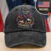Custom Name US 250 Years Anniversary Eagle Embroidered Baseball Cap HO82 901698