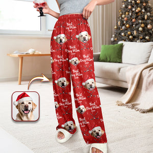 Custom Pet Photo Best Dog Dad Ever Sweatpants For Golf Loving LM32 893939