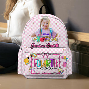 Custom Photo Cute Backpack Personalized Back To School Gift For Kids, Daughter Or Son CH07 896202