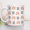 Custom Face Best Dad, Mom Ever Colored Stars Print Full Mug - Gift for Parents LM32 669023