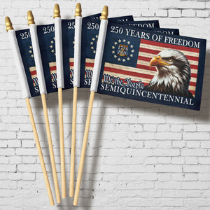 250 Years of Freedom American, Patriotic Eagle American Handheld Flag HO82 900928