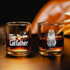Custom Photo The Dog Father Whiskey Glass Gift For Dog Lover Cat Lover CH07 895546