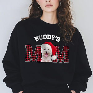 Custom Photo Dog Cat Dad Dark Shirt Christmas Gift For Family HO82 894396