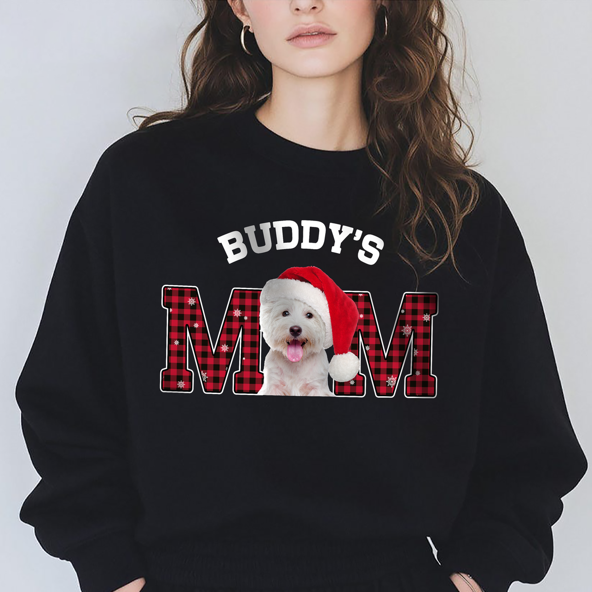 Custom Photo Dog Cat Dad Dark Shirt Christmas Gift For Family HO82 894396