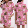 Custom Photo Best Dad Mom Ever For Pet Lover Short Pajamas TH10 894159