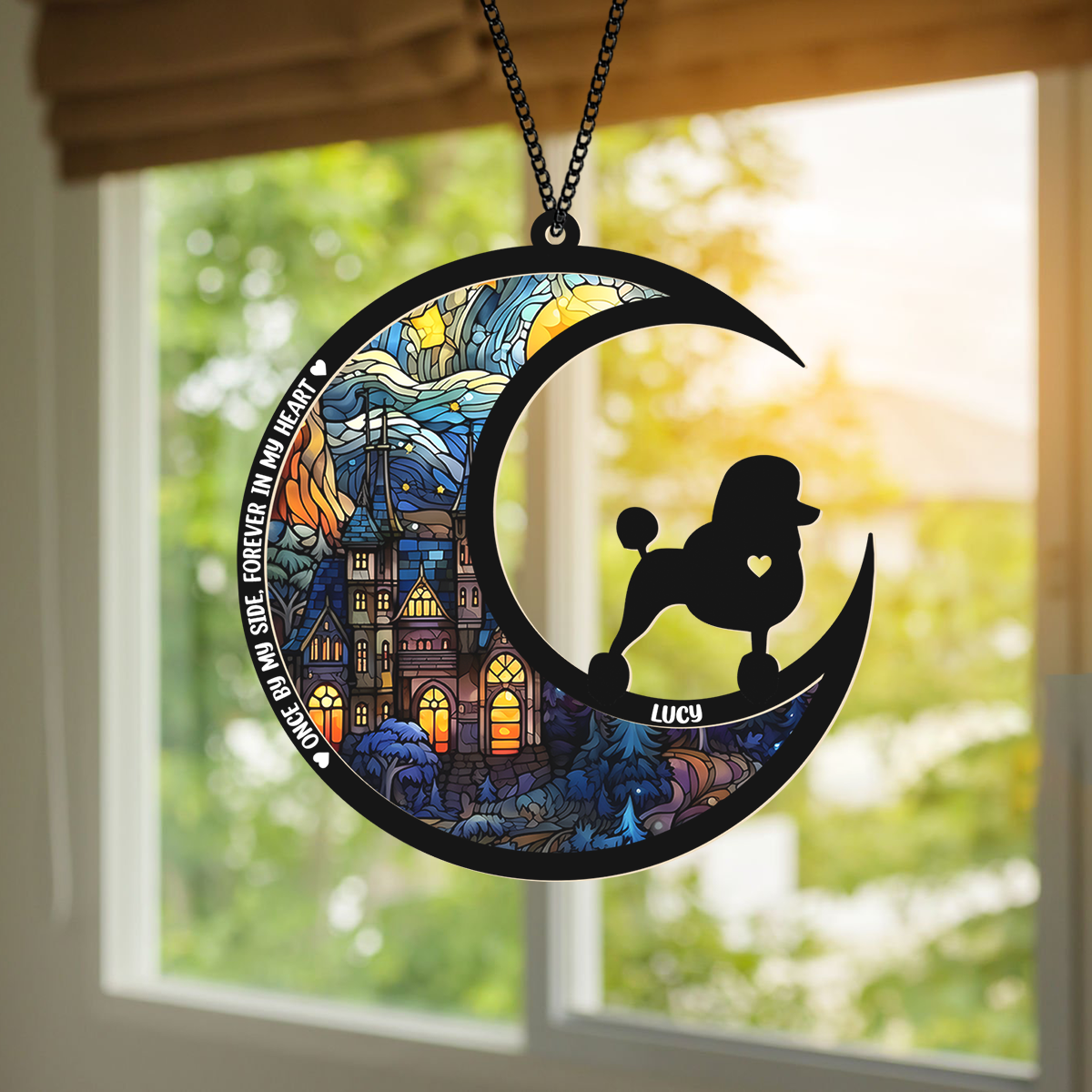 If Love Could Have Saved You, You Could Lived Forever Personalized Dog Loss Suncatcher Memorial CH07 896170