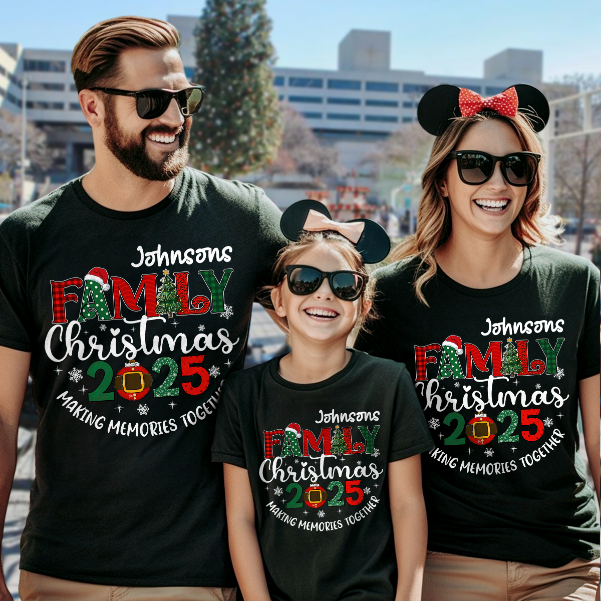 Making Memories Together  - Personalized Shirt Christmas Gift For Family HO82 900032