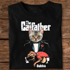 Custom Cat Face Photo The Catfather Shirt Personalized Gift For Dad HO82 893848