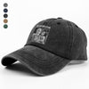 Custom Photo Best Dad Ever Washed Denim Baseball Cap HA75 921358