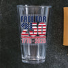 Free For America 250 Years Print Beer Glass TH10 894595