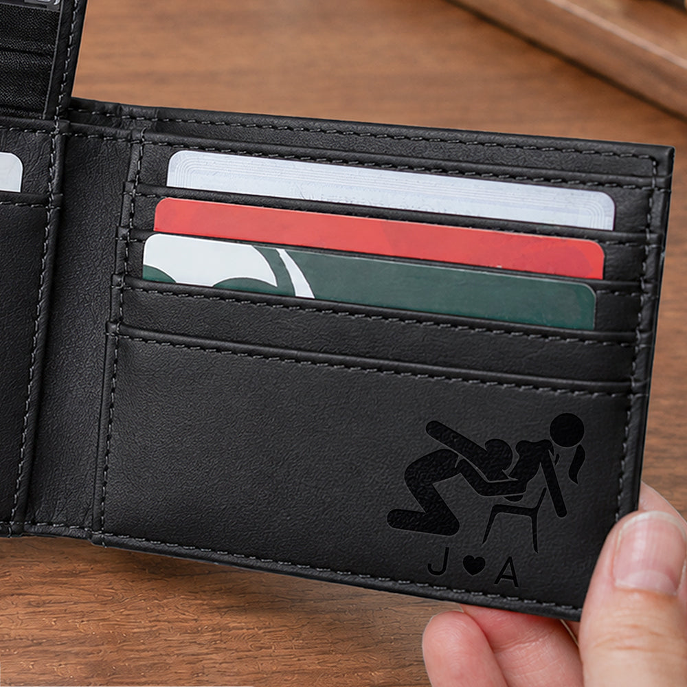 Personalized Funny Adult Engraved Leather Wallet Gift For Boyfriend Husband CH07 180386