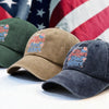 USA 250th Anniversary 250 Years of Freedom America Washed Denim Baseball Cap HO82 894480
