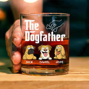 The DogFather Personalized Rock Glass Gift For Dog Lovers CH07 895648
