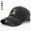 Personalised Vintage Photo And Year Senior - Officially A Senior - My Last First Day Washed Denim Baseball Cap HA75 922070