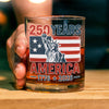 250 Years America 1776 - 2026 Whiskey Glass HO82 894542