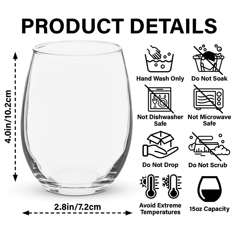 The Dogmother, Dogfather With 250th USA Anniversary Personalized Wine Glass HO82 901216