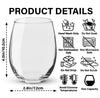 Custom Dog Photo Wine Glass – Personalized Gift for Pet Lover TH10 169089