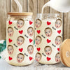 Custom Funny Baby Face Glass Can Father's Day Gift Mother's Day Gift CH07 895662