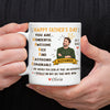 Custom Photo Funny Dad Acronym Mug, Joke Gift for Dad, Father's Day LM32 669085