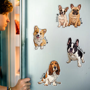 Custom Pet Photo Acrylic Magnet Gift For Pet Lovers HO82 900778