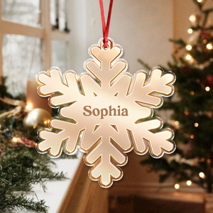 Custom Name Acrylic Ornament - Personalized Christmas Birthday Gifts For Mom, Dad, Kids CH07 899278
