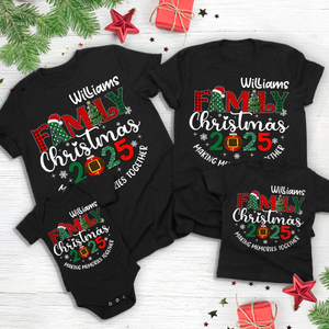Making Memories Together  - Personalized Shirt Christmas Gift For Family HO82 900032