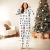 Custom Cat Face Photo Personalized Best Cat Dad Mom Onesie Pajamas CH07 896608