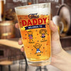 Personalized This Dad Belongs To Beer Glass - Father's Day Gift For Husband, Dad, Grandpa CH07 911396